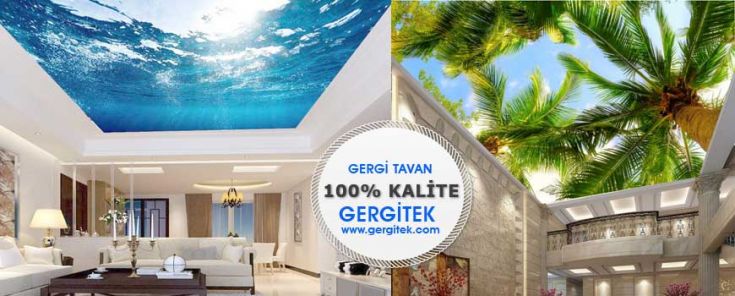 Ankara gergi tavan modelleri Gergi Tavan m2 Fiyatları