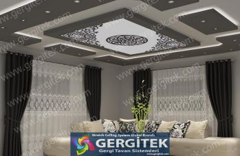 Gergi Tavan Ankara Siteler motif ve desen